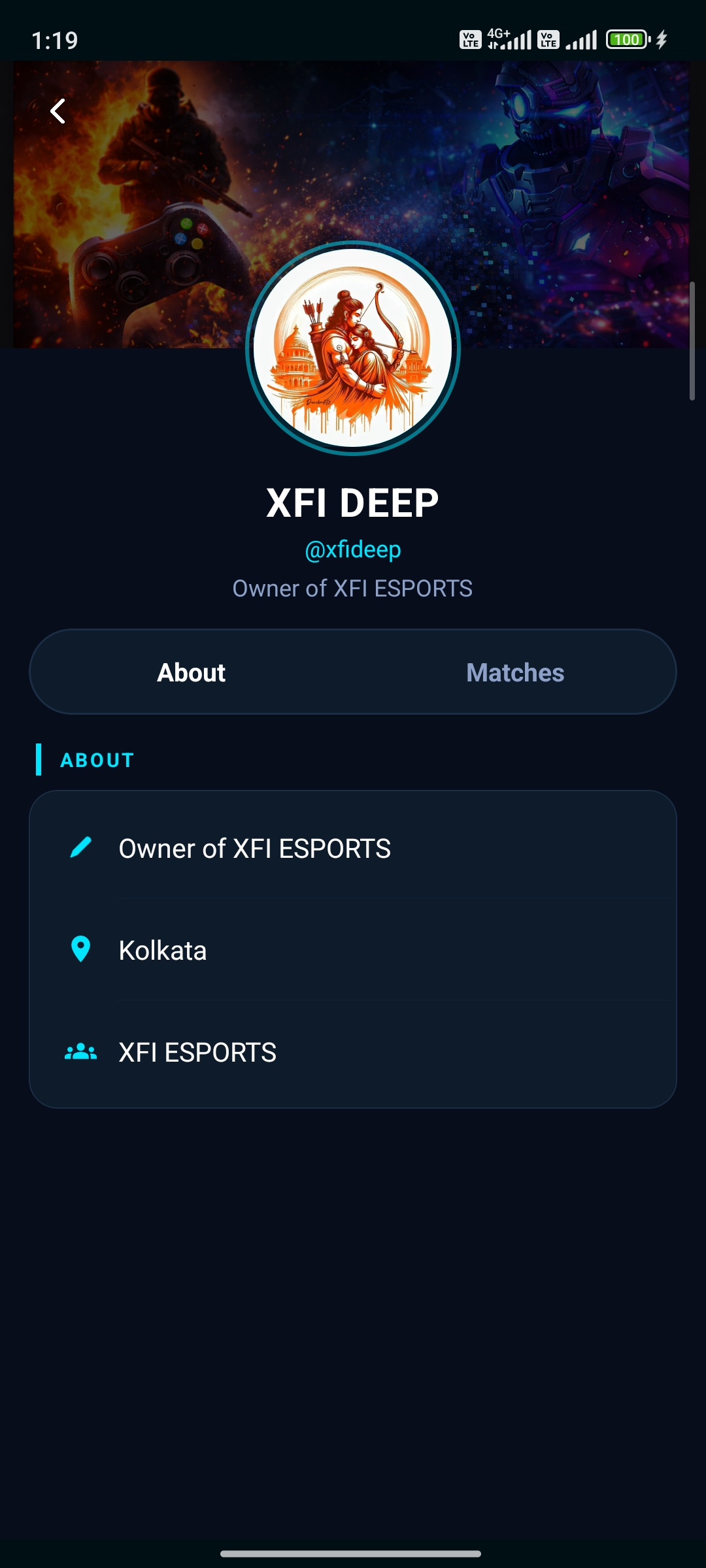 Gameonix Profiles